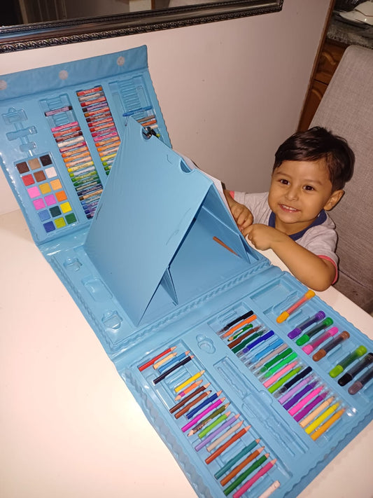 SET DE ARTE PARA NIÑOS 208 PIEZAS